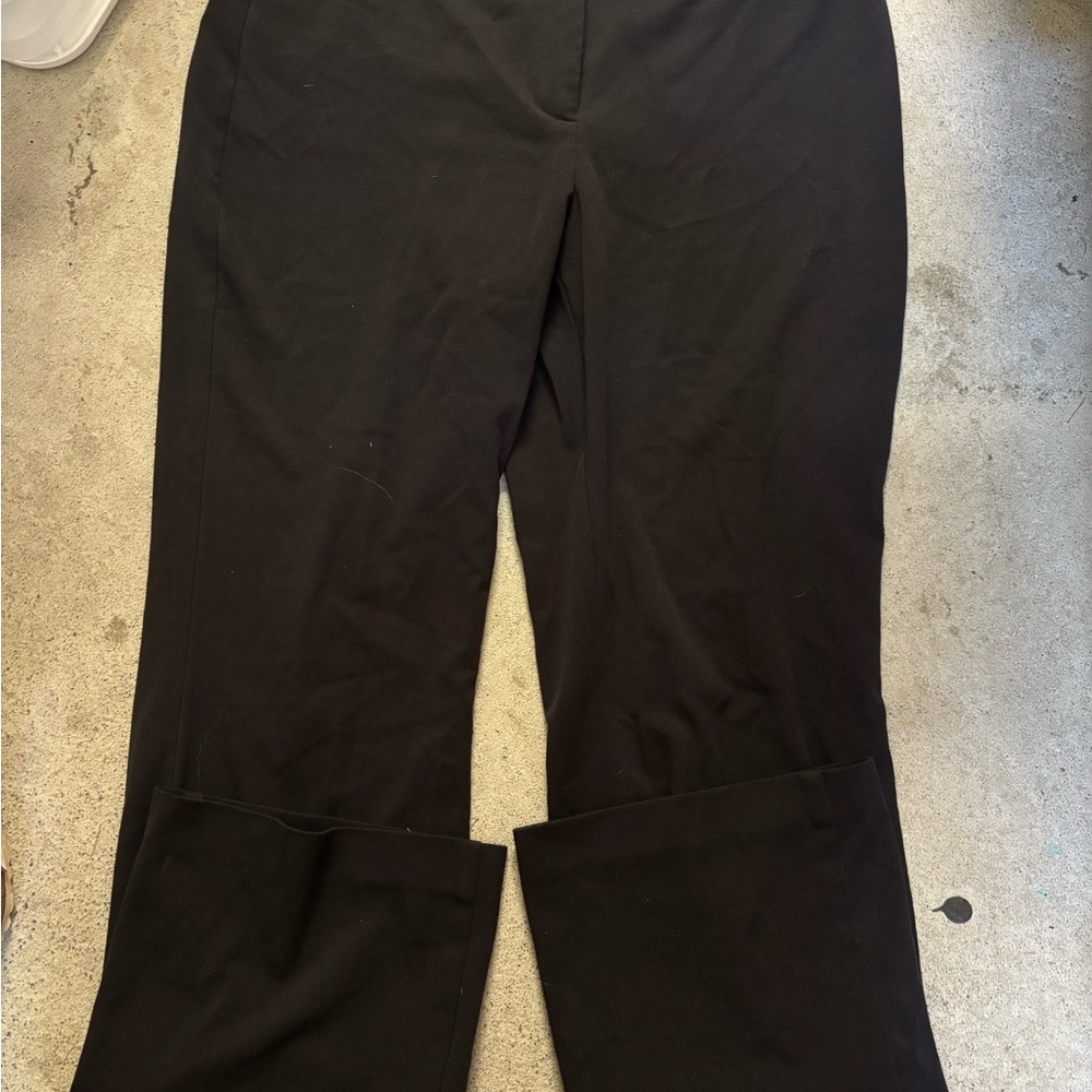 Maurice’s black slacks